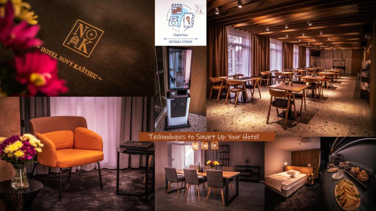 Hotel Novy Kastiel - Self Check-In Topoľčany Kültér fotó
